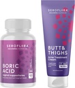 Borsäure Vaginal Suppositories Odor Control - Butt & Thighs Acne Cream Clearing für Pimples - Bundle