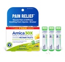 Boiron Arnica Montana 30X Homöopathic Medicine for Relief from Muscle Pain, Muscle Stiffness, Swelling from Injury, and Discoloration from Bruises - 3 Count (240 Pellets)