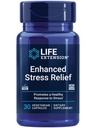 Life Extension Enhanced Stress Relief, Lemon Balm Extract, L-Theanin, dekomprimiert mit dieser Ergänzung für Stress, Glutenfrei, Non-GMO, Vegetarisch, 30 Kapseln