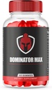 (1 Pack) Dominator Max Gummies Advanced Formula for Max Performance, All Natural Extra Strength Supplement, Dominator Max Gummies für Muskelwachstum und Gesamtgesundheitsunterstützung (60 Gummi)