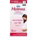 Materna Nestle Prenatal Postpartum Vitamin & Mineral Supplement 100 Tabletten