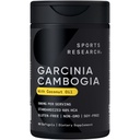 Sportforschung Garcinia Cambogia Extrakt (60% HCA) mit extra Virgin Organic Coconut Oil | Non-GMO, Soy & Gluten Free (90 Liquid Softgels)