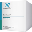 XYMOGEN BrainSustain Powder - Memory + Brain Support Drink mit 19g Pea Protein, B Vitamine, Mineralstoffe, Aminosäuren, Phosphatidylserine, DHA + CoQ10 - Creamy Chocolate (10 Packets)