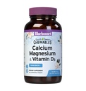 Bluebonnet Nutrition Calcium Magnesium Plus Vitamin D3 Erdnüsse, Knochengesundheit & Muskelentspannung, Sojafrei, Glutenfrei, Kosher Zertifiziert, Dairy-Free, 90 Vanille Flavored Chewable Tablets