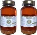 Hawaii Pharm Broccoli Alcohol-Free Liquid Extract, Organic Broccoli (Brassica Oleracea) Sprouting Seed Glycerite Natural Herbal Supplement 2x32 oz Unfiltriert