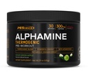 PEScience Alphamine Thermogenic Pre Workout, Fat Burner Pre Workout Energy Powder mit L-Carnitin, Sour Green Apple, 60 Scoops