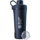 BlenderBottle Radian Shaker Cup Insulated Edelstahl Wasserflasche mit Draht Whisk, 26-Ounce, Matt Schwarz