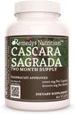 Remedys Ernährung Cascara Sagrada | 1.000 mg, 60 Vegan Kapseln pflanzliche Nahrungsergänzung | Zwei Monate Versorgung