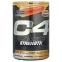 Cellucor C4 Ultimate Strength Pre Workout Powder - Tri-Stim Erfahrung 300mg Caffeine+TeaCrine+Dynamine - Kreatin & Beta-Alanin - Energieergänzung für Herren & Frauen - Orangen-Partikel, 20 Servierungen