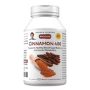 ANDREW LESSMAN Cinnamon 400mg - 30 Kapseln - Hohe Potenz, Standardisierter Extrakt. Keine Zusatzstoffe. Kleine einfache Swallow Kapseln