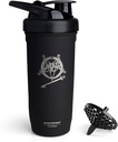 Smartshake Rockband Reforce Edelstahl Protein Shaker Bottle 900 ml | 30 oz - Lecksichere Schraub Lid - BPA Free - Nicht isoliert – Unisex (Slayer, South of Heaven Logo)