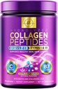 Hallo Lovely! Collagen Peptide Pulver, Grass-Fed hydrolysiertes Kollagenpulver für Frauen Typ I & III, w/Hyaluronsäure & Biotin, Haar, Haut, Nails & Gelenkunterstützung, Kollagenergänzung - 30 Servierungen