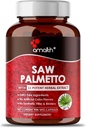 AMALTH Premium Saw Palmetto Capsule- Extra Stärke Formuliert mit Ashwagandha, Tribulus, Ginger, Maca, Heilige Basilikum und mehr natürliche Prostata Unterstützung, 90 Kapseln