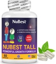 NuBest Tall | Unterstützung Knochenstärke, Knochengesundheit, Enhanced Immune und ganz Körper Wellness mit Kalzium, Kollagen und Kräuter für Alter 5+ & Teens | 60 Kapseln | 1 Monat Versorgung