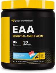 Primaforce EAA Pulver (30 Servierungen, Rocket Pop Flavor) - Essential Amino Acids for Pre/Intra Workout and Recovery - Non-GMO und Gluten Free