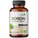 Futurebiotics Boron 3mg, Vegetarisch, Non-GMO, Chelat für Absorption, 250 Tabletten