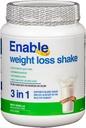 Enable Weight Loss Shake - Köstliche Vanille Flavor für gesunde und befriedigende Mahlzeit Ersatz, 2lb 8oz
