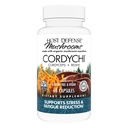 Host Defense CordyChi Capsules - Energy & Immune Support Supplement - Cordyceps & Reishi Pilz-Ergänzung für Entspannung & Atemschutz - Hilfsmittel gegen Reifen - 60 Kapseln (30 Portionen)*