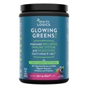 Health Logics Glowing Greens Superfood Pulver mit Collagen Peptiden, Verdauungsenzymen, Präbiotika und Probiotika – Antioxidans, Verbesserung Wellness, Immun-, Verdauungs- und Gutgesundheitsunterstützung