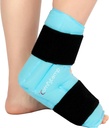Comfytemp Knöchel Fuß Ice Pack Wrap für Plantar Fasciitis Relief, FSA Eligible, Knöchel Brace für Sprained Knöchel, Fersenspur, Schwellung, Achilles Tendonitis, Schmerzen, Hot Cold Physical Therapy Gifts, 1 Stk
