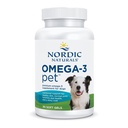 Nordic Naturals Omega-3 Pet, Unflavored - 90 Soft Gels - 320 mg Omega-3 Per Soft Gel - Fischöl für Hunde mit EPA & DHA - Fördert Herz, Haut, Mantel, & Immungesundheit