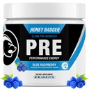 Honey Badger Pre Workout Powder, Keto Vegan Vorarbeit für Männer & Frauen, Beta Alanine & Koffein, Zucker Kostenlose natürliche Energie Supplement, Blaue Himbeere, 30 Servierungen