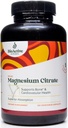 BioActive Nährstoffe - Magnesium Citrat - 300mg - 120mg Gemüsekapseln - Unterstützt Herzgesundheit, unterstützt Knochengesundheit, hilft bei der Entspannung - Glutenfrei
