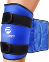 Fittest Pro Knee Ice Pack Wrap für Schmerzlinderung, wiederverwendbare heiße und kalte Therapie Wrap für Schwellung, Erholung und Therapie für Arthritis, Meniscus Tear und ACL