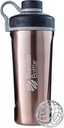 BlenderBottle Radian Shaker Cup Isolierte Edelstahl Wasserflasche mit Draht Whisk, 26-Ounce, Kupfer