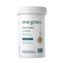 True Grace One Daily Probiotic - 60 Vegetarische Kapseln - 90 Billion CFU - Gut, Verdauungs- & Immun-Gesundheits-Unterstützung Mischung mit Prebiotic Fiber - Gluten & Soy Free - 60 Portionen
