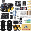 ELEGOO UNO R3 Smart Robot Car Kit V4 für Arduino Robotik für Kinder Alter 8-12 12-16 STEM Science Kits Coding Geschenke für 8 9 10 11 12 13 14 15 16 Jahre alte Jungs Mädchen Teens Cool Engineering Building Spielzeug