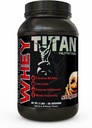 Titan Whey Protein Pulver - Premium, schnell-absorbierend Whey mit 23g Protein, BCAAs, & Verdauungsenzyme pro Servieren - Unterstützt Lean Muskelmasse & Optimale Verdauung - 2 Pfund, Snickerdoodle
