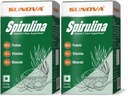 Spirulina Kapseln – Nature’s Own Superfood and Nutritional Supplement,Spirulina for Full Body Support – 60 Kapseln (Pack von 2)