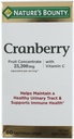 Nature's Bounty Cranberry Nahrungsergänzung 60 Weichgel