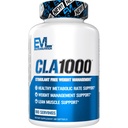 Konjugierte Linolsäure CLA Pillen - CLA 1000mg Diätpillen zu unterstützen Gewichtsverlust Fettverbrennung Lean Muskel und schnellere Stoffwechsel - Stimulant-freie CLA 1000mg Safflower basierte Fett Verlustunterstützung Pillen - 180