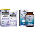 Garten des Lebens - Dr. Formulierte Probiotika Einmal täglich Prenatal & Ozeane Mutter Pränatales Fischöl DHA, Omega 3 Fischöl Supplement