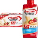 Premier Protein Shake, Erdbeeren & Cream, 30g Protein, 11 fl oz, Pack of 12 (Packaging May Vary)