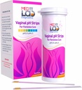 Vaginal ph Teststreifen für Frauen (50 cnt). BV Bacterial Vaginosis und Yeast Infection Test Strips. Feminin pH-Test für Vaginale Gesundheit, Säure und Alkalinität. Streifen in Versiegelte Pouches