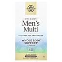 Solgar One Daily Men's Multivitamin Whole Body Support Supplement, Highly Absorbable Delayed Release One Daily Multi Vitamin Capsules for Men - Immune Heart Energy Stress & Muskel Health, 60 Portionen