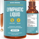 Lymphatic Support Liquid – Natural Immun Booster für Lymphatic Drainage, Fluid Balance, und Daily Cleanse, Easy - Absorb Liquid Formula for Wellness Support, 2 Fl Oz