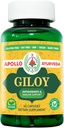 Bio Giloy (Guduchi) Pulver Kräuterkapsel | Natürliche Kräuterergänzung für Immununterstützung, Energie und Verdauung | Äquivalent 5000 mg - 60 Veg Kapseln | Made in USA