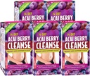 Angewandte Ernährung 14-Tag Acai Berry Cleanse - 56 Tabletten, Paket von 5 - Weight-Loss Support Flush + Milk Thistle - 140 Total Servings
