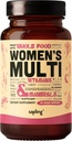 Multivitamin für Damen - Daily Women’s Multivitamin - Methylierter B-Komplex mit ganzer Nahrungsergänzungsmittel, Vitamin B12, Folate, A, C, D3, E, K2, Organic Fruits & Vegetables - Vegan, Non-GMO - 60 Caps