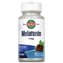 KAL Melatonin 1mg Schlafhilfe, Melatonin-Ergänzung unterstützt Beruhigung und einen gesunden Schlafzyklus, Schnellauflösende ActivMelts, Natürliche Schokolade Mint Flavor, Vegetarisch, 120 Serv, 120 Micro Tabs