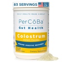 Kolostrum-Ergänzung für Gutgesundheit, Bloating, Haarwachstum, Muskelrückgewinnung, Immununterstützung - Unflavored Bovine Colostrum Powder Made in USA, Non-GMO, Gluten Free, 3 Gramm pro Servierung - 83 Servierungen