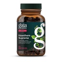 Gaia Herbs Hawthorn Supreme - Hawthorn Berry Supplement - mit Kräutern, die traditionell zur Unterstützung der Herzgesundheit verwendet werden - 120 vegane flüssige Phyto-Caps (120 Portionen)