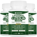 1000MG Liposomal Luteolin, maximale Absorption, Potent Luteolin Ergänzung 180 Kapseln
