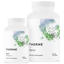 THORNE - Detox Duo - Leber, Nieren und Immununterstützung Bundle - NAC & Glycine - 30 bis 125 Servierungen