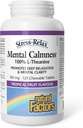 Stress-Relax Chewable Suntheanine L-Theanine 100 mg von natürlichen Faktoren, nicht-Drowsy Stress-Unterstützung für Mental Calmness und Entspannung, Tropical Fruit Flavor, 120 Tabletten