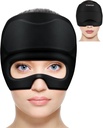 Migraine Relief Cap, Faltbare Augen sichtbar Kopfschmerzen Relief Cap, Migraine Relief Heiße und kalte Hangover Cap Ice Gel Cap 360° Fit, Migraine Ice Mask, Kopfschmerzen Migraine Hat Best Home Health Gift